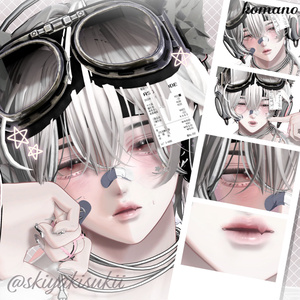 【4アバター対応】 Lovesick Pair Makeup & Eye Texture ❤︎₊ ⊹ +Free Pose 缩略图 12