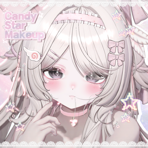 【4アバター対応】 ☁︎ ˚｡⋆ Candy Star Makeup ˊ- ⋆｡ / Mybunnie × SayCheese