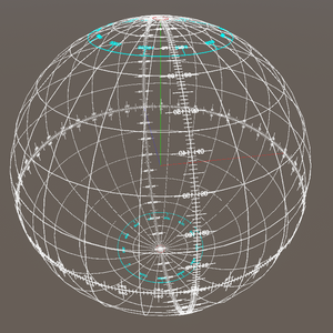 【3Dモデル】World GridLine 100m