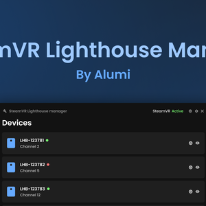 SteamVR Lighthouse 2.0 Manager