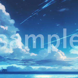 小説や同人誌の表紙等に使えるイラスト背景素材㉜
