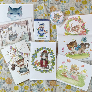 <SALE> 고양이 카드 세트 (기간 한정 ~ 8/...