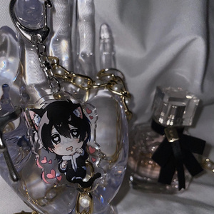 【アクキー】きりにゃんのアクリルキーホルダー / メロメロにゃんにゃん【頼む！いっぱい買って！】 