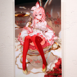 受注生産】ディスプレイボード付きrurudo直筆サイン色紙 - “FALLEN