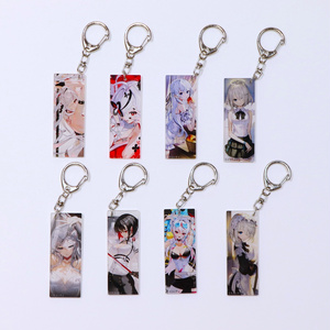 Scotty rectangular acrylic keychain [La...