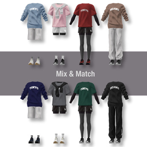 【4体対応】Sports Mix: Men’s | BEAMS [VR限定] 缩略图 6