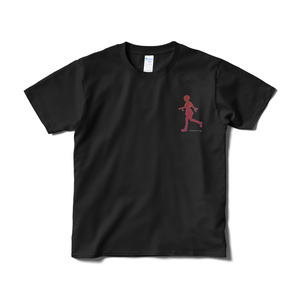 【Last Labyrinth】カティアシルエット[A] Tシャツ(黒)