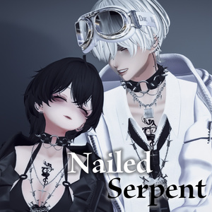 【10アバター対応】Nailed Serpent Tattoo