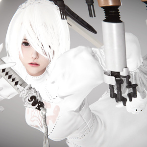 [PH][K-project][sp013]NieR_Automata-2B-White Ver（4K texture）