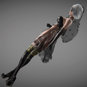 [PH][K-project][mod 136]NieR_Automata-2B-wedding dress