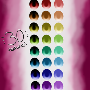 set of 30 VRoid eye textures