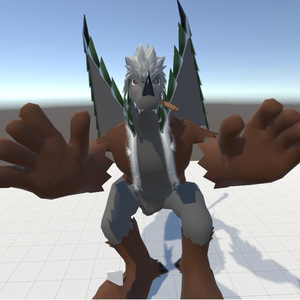 VRChat用アバター「シガードラゴン」ジャイアント版、SD版、シャドウ版【オリジナル3Dモデル】 缩略图 2