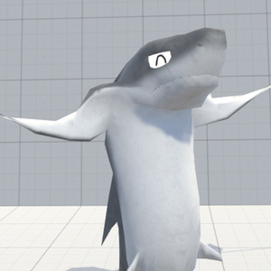 VRChat用アバター「コライダージャンプをするシャーくん」【オリジナル3Dモデル】 缩略图 3