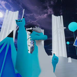 VRChat用アバター「軍竜ケモラス」【オリジナル3Dモデル】 缩略图 5