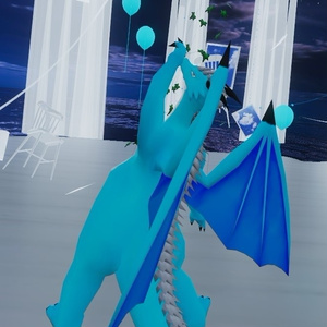 VRChat用アバター「軍竜ケモラス」【オリジナル3Dモデル】 缩略图 2