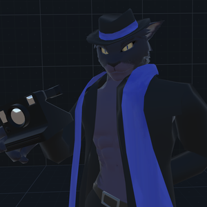 VRChat用「撮れる！描ける！インスタントカメラ（ポラロイドカメラ）2.0」【アバター用アクセサリー】(旧バージョン)