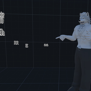 VRChat用アバター「言霊を飛ばすファルカス」（音素パーティクル＋3.0バージョン）【オリジナル3Dモデル】 缩略图 2