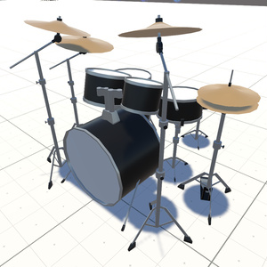 VRChat用アバター「ドラムを叩くファルカス」（演奏できるドラム＋3.0バージョン）【オリジナル3Dモデル】(旧バージョン) 缩略图 13
