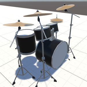 VRChat用アバター「ドラムを叩くファルカス」（演奏できるドラム＋3.0バージョン）【オリジナル3Dモデル】(旧バージョン) 缩略图 14