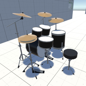 VRChat用アバター「ドラムを叩くファルカス」（演奏できるドラム＋3.0バージョン）【オリジナル3Dモデル】(旧バージョン) 缩略图 17