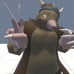 VRChat用アバター「叩けるモグラ」（モグラたたきギミック）(Physbone対応)【オリジナル3Dモデル】 缩略图 8