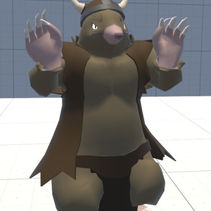 VRChat用アバター「叩けるモグラ」（モグラたたきギミック）(Physbone対応)【オリジナル3Dモデル】 缩略图 9