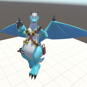 VRChat用アバター「撃てる軍竜ケモラスVer.3」【オリジナル3Dモデル】 缩略图 7
