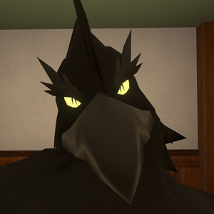 VRChat用アバター「フリーフォールや観覧車を設置できるカラスアバター」【オリジナル3Dモデル】 缩略图 4