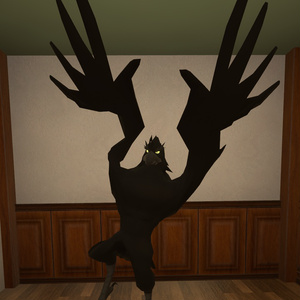 VRChat用アバター「フリーフォールや観覧車を設置できるカラスアバター」【オリジナル3Dモデル】 缩略图 12