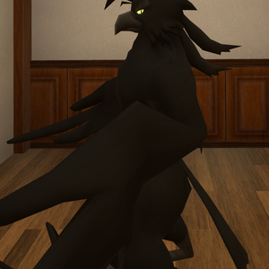 VRChat用アバター「フリーフォールや観覧車を設置できるカラスアバター」【オリジナル3Dモデル】 缩略图 7