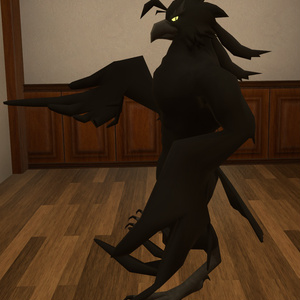 VRChat用アバター「フリーフォールや観覧車を設置できるカラスアバター」【オリジナル3Dモデル】 缩略图 10