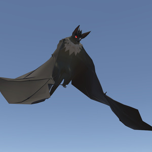 VRChat用「コウモリアバター『ヘンプくん』【コライダージャンプと飛行モーション付き】」 缩略图 26