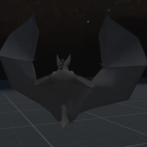 VRChat用「コウモリアバター『ヘンプくん』【コライダージャンプと飛行モーション付き】」 缩略图 10
