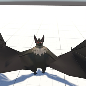 VRChat用「コウモリアバター『ヘンプくん』【コライダージャンプと飛行モーション付き】」 缩略图 21