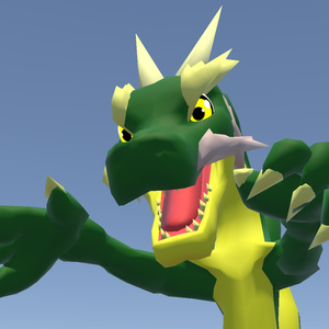 VRChat用「東洋龍アバター『ドレーくん』【コライダージャンプ付き】」 缩略图 4