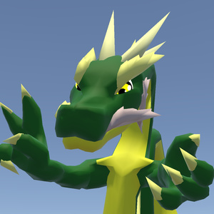 VRChat用「東洋龍アバター『ドレーくん』【コライダージャンプ付き】」 缩略图 2