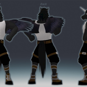 VRChat用「馬獣人アバター『パドくん』【コライダージャンプ付き】」 缩略图 3