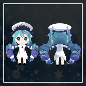 Snow Miku 2017 Chibi | Fanmade | VRC