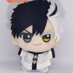 ちびぐるみ用 ぬい服 千鳥格子柄サロペットセット - れむぬい屋 - BOOTH