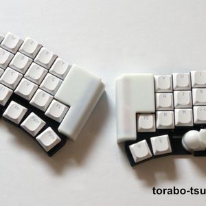 受注生産 tomkey 無線分割式 トラックボール キーボード - そにっく