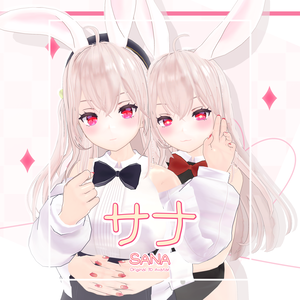 【オリジナル3Dモデル】『サナ』ver.1.3