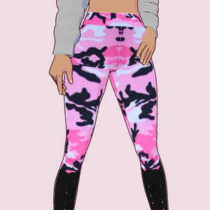FREE Pink Camo leggings for VRoid