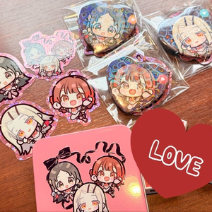 オンゲキ 皇城セツナ 缶バッジ - 楯無のイラストグッズ - BOOTH