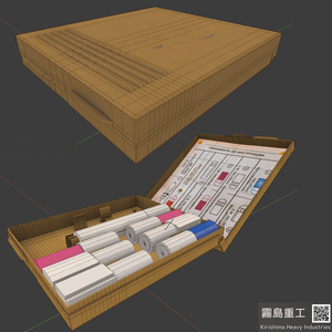 小物 AI-2メディキット FBX UnityPackageあり 蓋boneあり Ver1.0 缩略图 3