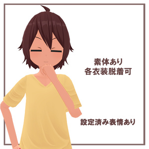 【オリジナル3Dモデル】リク Avatar3.0 ※サポート終了 缩略图 3