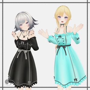 『フリルワンピース』アバター追加衣装 缩略图 7