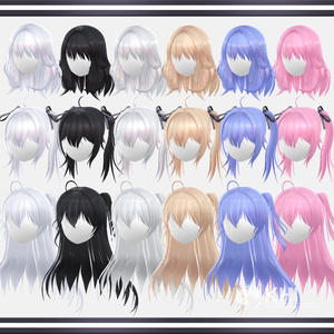 『HairCollection Vol.1』アバター追加髪型 缩略图 5