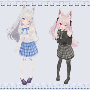 『ガーリーブラウス -GirlyBlouse-』アバター追加衣装 缩略图 6