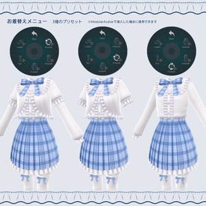 『ガーリーブラウス -GirlyBlouse-』アバター追加衣装 缩略图 4