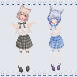 『ガーリーブラウス -GirlyBlouse-』アバター追加衣装 缩略图 8